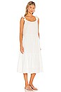 view 3 of 4 Capri Dress in White