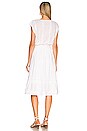 view 3 of 3 Ashlyn Midi Dress in White Lace Detail