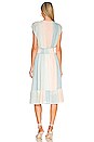 view 3 of 3 Ashlyn Midi Dress in Sunset Gradient
