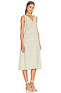 view 2 of 3 ROBE CONSTANTINE MIDI in Green Garden