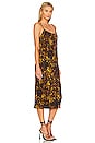 view 2 of 4 Ami Midi Dress in Tortoise Shell