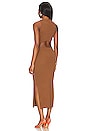 view 3 of 3 VESTIDO SYD KNIT MIDI in Toffee