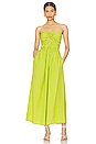 view 1 of 4 Silvia Midi Dress in Banana Leaf