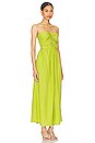 view 2 of 4 Silvia Midi Dress in Banana Leaf