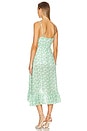 view 3 of 3 VESTIDO FRIDA in Green Texture Floral