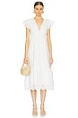 view 1 of 3 Tina Midi Dress in White