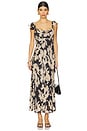 view 1 of 3 Marigold Dress in Charcoal Lily