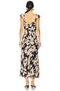 view 3 of 3 Marigold Dress in Charcoal Lily