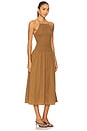 view 2 of 3 Leslie Dress in Sepia