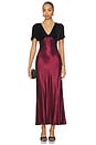 view 1 of 3 Dory Dress in Garnet