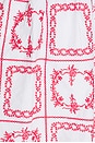 view 4 of 4 ROBE COSETTE in Ivory Red Handkerchief