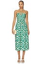 view 1 of 4 VESTIDO IRENE in Green Mayflower