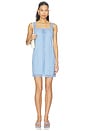view 1 of 4 Beckton Dress in Porto Blue