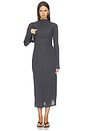 view 1 of 3 Margaret Dress in Charcoal