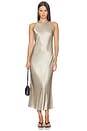 view 1 of 3 Solene Dress in Mink
