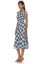 view 2 of 4 Sorra Dress in Navy Saige Plaid