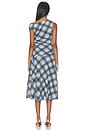 view 4 of 4 Sorra Dress in Navy Saige Plaid