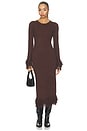 view 1 of 3 Alejandra Dress in Espresso