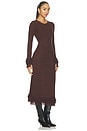 view 2 of 3 Alejandra Dress in Espresso