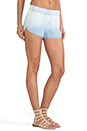 view 2 of 3 Dani Denim Track Short in Ombre Denim
