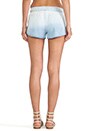 view 3 of 3 Dani Denim Track Short in Ombre Denim