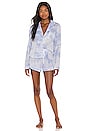 view 1 of 3 Kellen Pajama Set in Waves Tie Dye