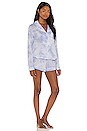 view 2 of 3 Kellen Pajama Set in Waves Tie Dye