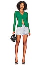 view 4 of 4 Beau Cardigan in Kelly Green