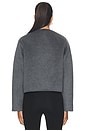 view 3 of 5 Ronda Cardigan in Heather Charcoal