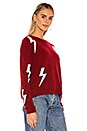view 2 of 4 Aries Sweater in Red Lightning