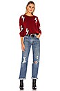 view 4 of 4 Aries Sweater in Red Lightning