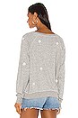 view 3 of 5 SWEAT THEO in Melange Grey Daisy Embroidery