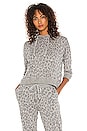 view 1 of 4 SWEAT MURRAY in Melange Grey Leopard