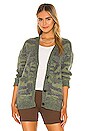 view 1 of 4 Runi Cardigan in Green Camo