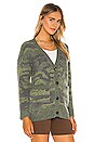 view 2 of 4 Runi Cardigan in Green Camo