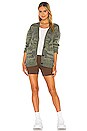 view 4 of 4 Runi Cardigan in Green Camo