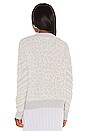 view 3 of 4 Lana Sweater in Ivory Grey Mixed Animal