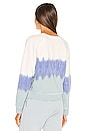 view 3 of 4 Theo Sweatshirt in Ocean Tie Dye
