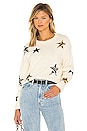 view 1 of 4 Perci Pullover in Neutral Animal Star