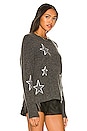 view 2 of 4 PULL VIRGO in Charcoal White Stars