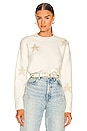 view 1 of 5 Kana Sweater in White Gold Stars