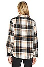 view 3 of 4 VESTE CHEMISE TRIPP in Ivory Black Camel