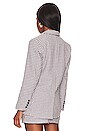 view 4 of 5 Windsor Blazer in Lilac Navy Mini Check