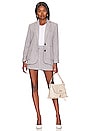 view 5 of 5 Windsor Blazer in Lilac Navy Mini Check