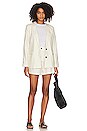 view 5 of 5 Stanton Blazer in Ivory Pinstripe