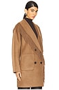 view 3 of 5 Hugo Coat in Camel