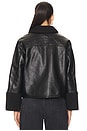 view 3 of 4 Dria Jacket in Black Shearling