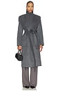 view 1 of 4 Arlon Coat in Heather Charcoal