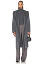 view 2 of 4 Arlon Coat in Heather Charcoal