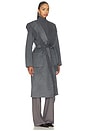 view 3 of 4 Arlon Coat in Heather Charcoal